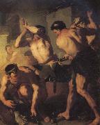 Luca  Giordano The Forge of Vulcan china oil painting reproduction